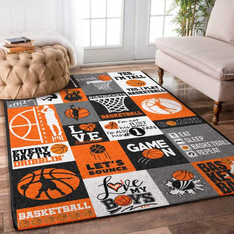 Basketball Limited Edition Rug -  Chussin | Home Decor Easily
