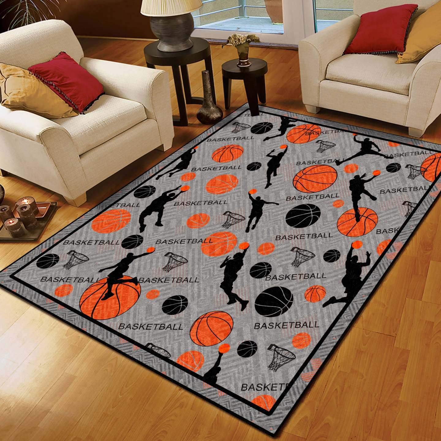 Basketball Limited Edition Rug -  Chussin | Home Decor Easily