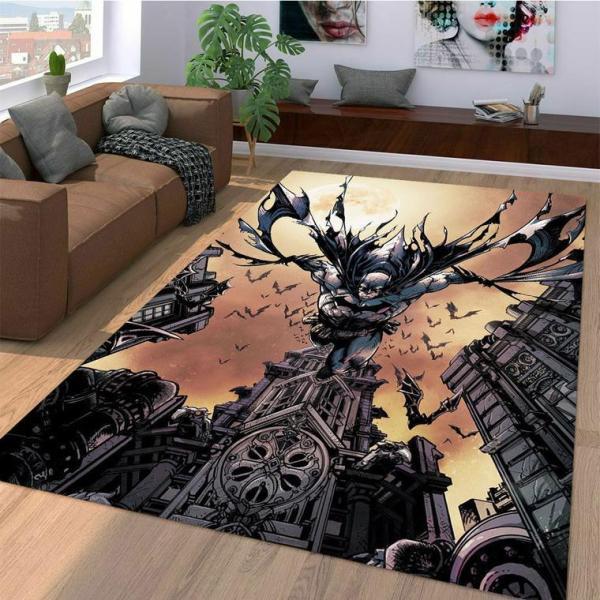 Batman Area Limited Edition Rug -  Chussin | Home Decor Easily
