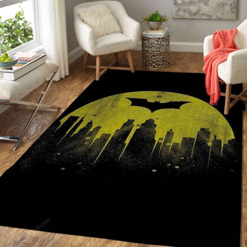 Batman Marvel 12 Area Rug And Chussin | Home Decor Easily