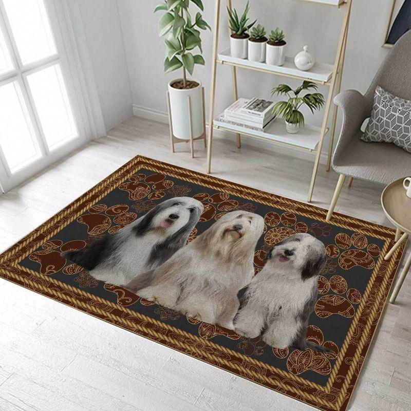 Bearded Collie Limited Edition Rug - Chussin | Home Decor Easily
