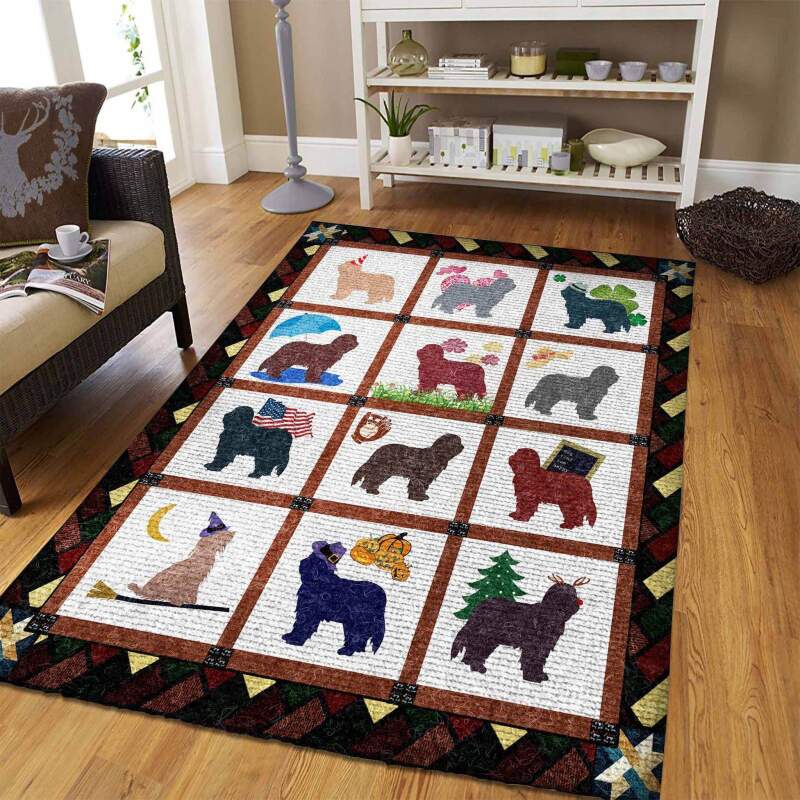 Bearded Collie Limited Edition Rug -  Chussin | Home Decor Easily