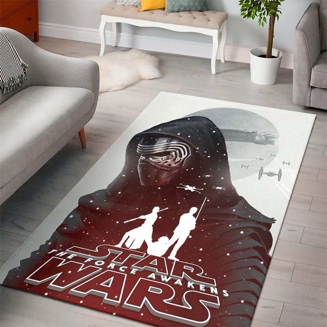 Ben Solo Of Star Wars Rug – Custom Size And Printing -  Chussin | Home Decor Easily