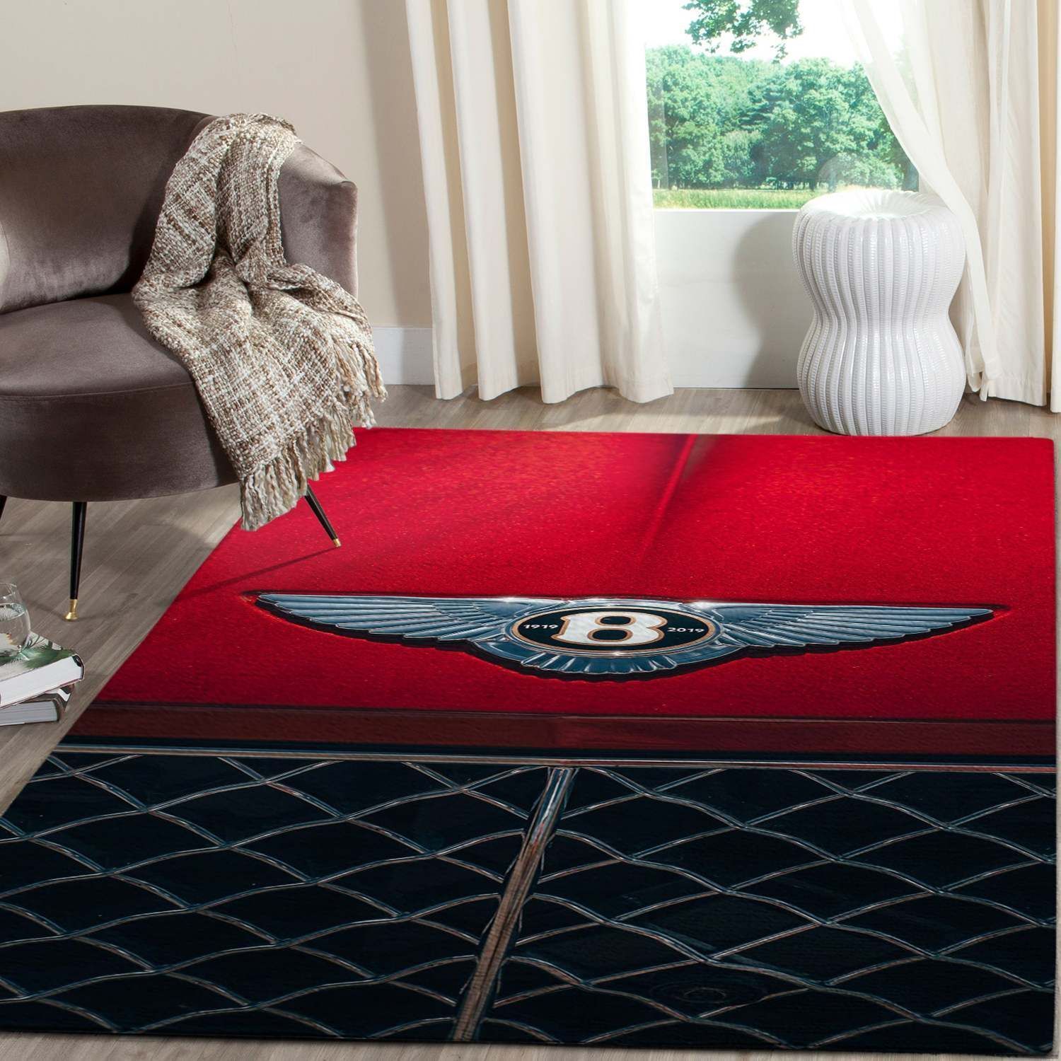 Bentley Logo Supercars Area Rugs Fn161217 Chussin | Home Decor Easily