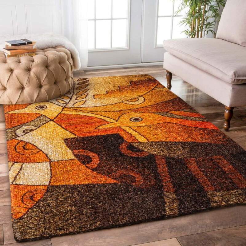 Bird Rug -  Chussin | Home Decor Easily