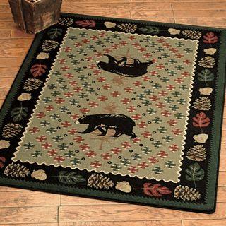 Black Bear Limited Edition Rug -  Chussin | Home Decor Easily