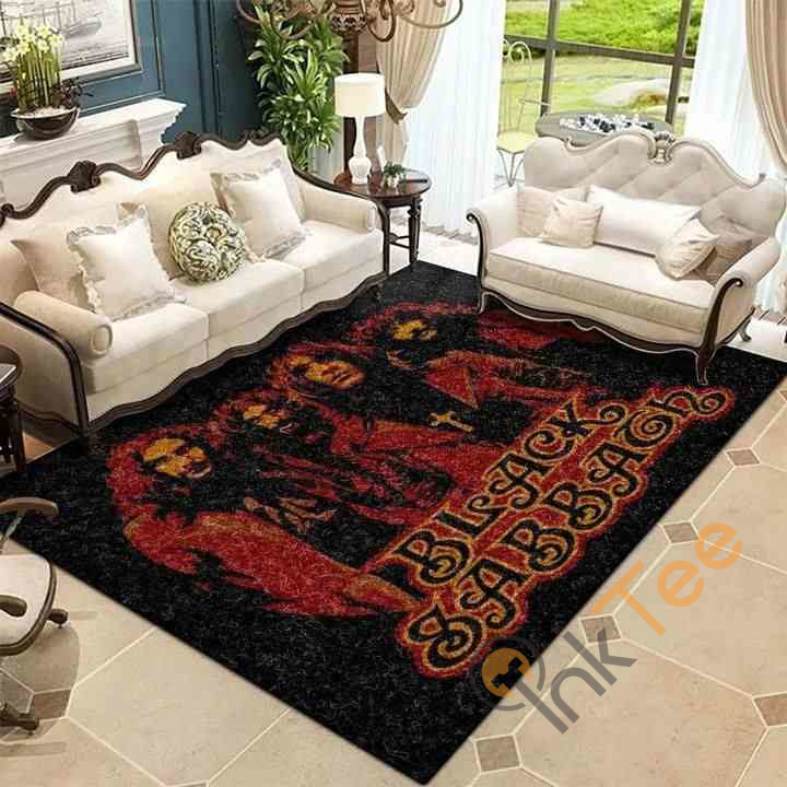 Black Sabbath Area Rug -  Chussin | Home Decor Easily