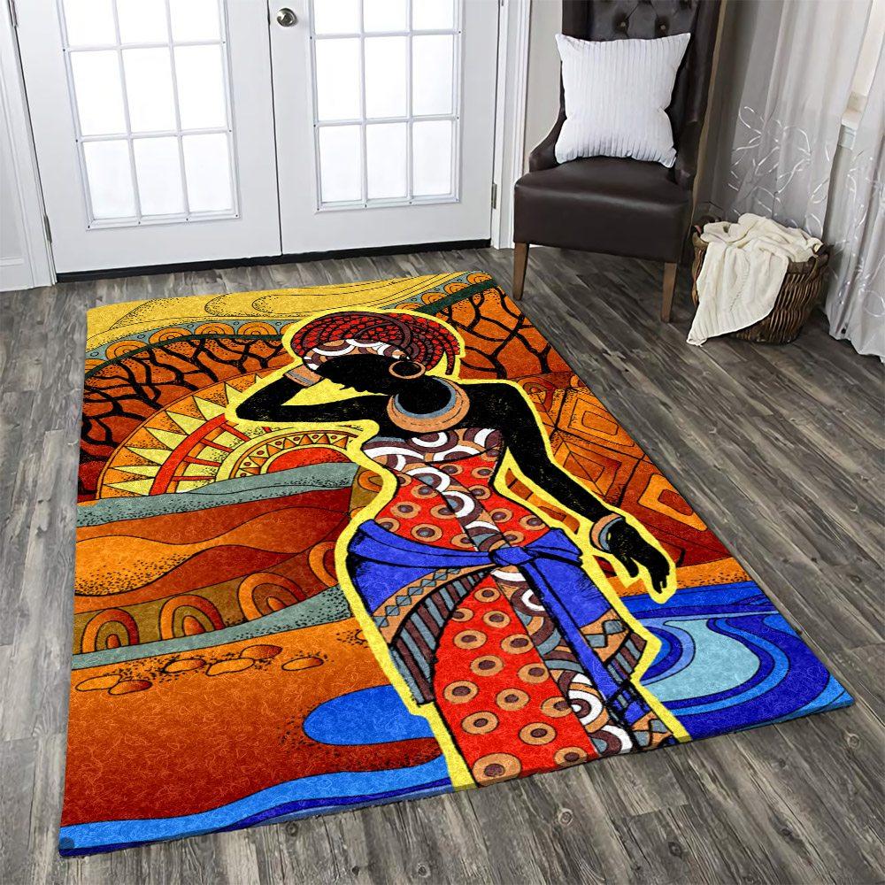 Black Women Limited Edition Rug -  Chussin | Home Decor Easily