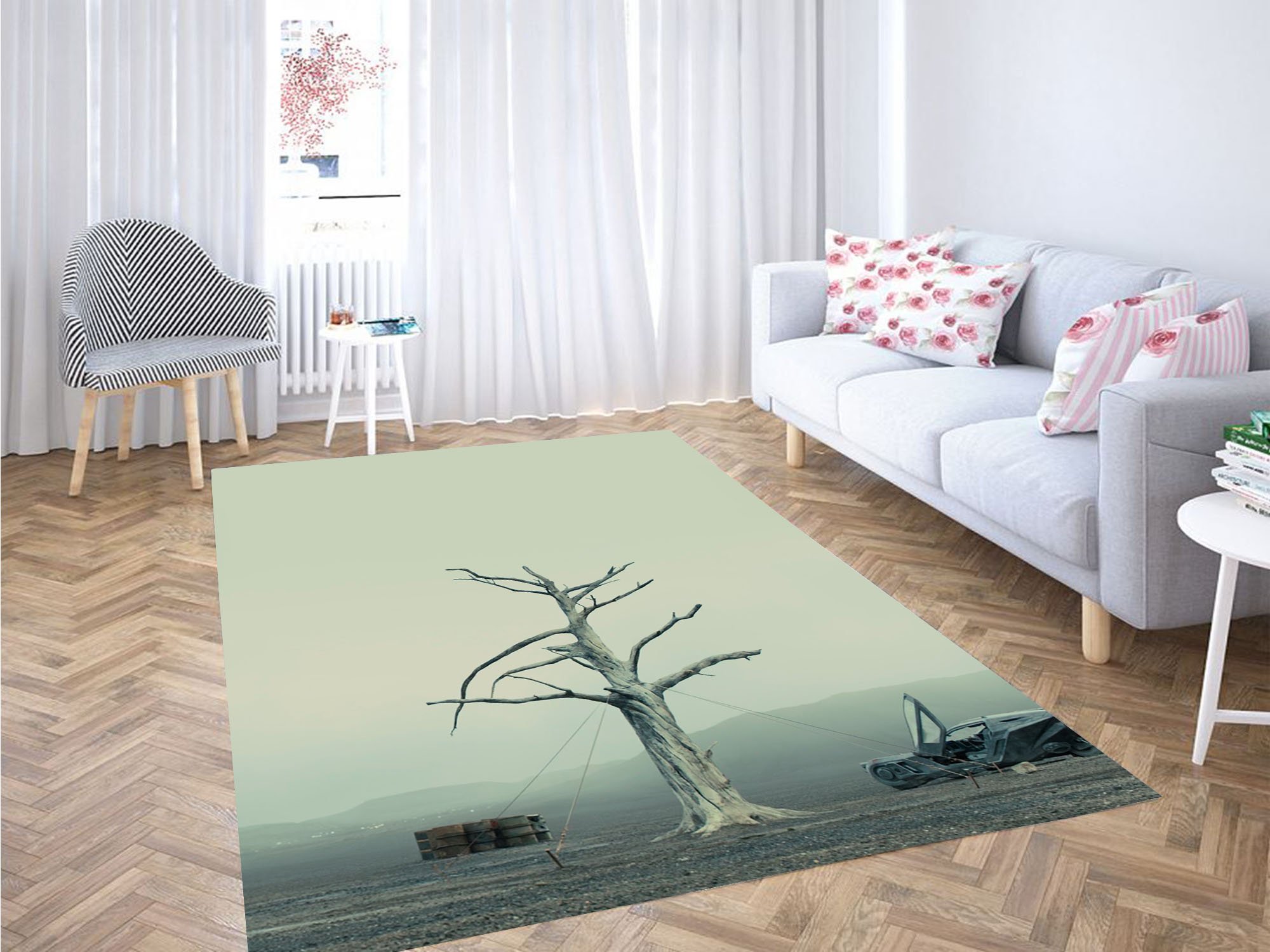 Blade Runner World Carpet Rug -  Chussin | Home Decor Easily