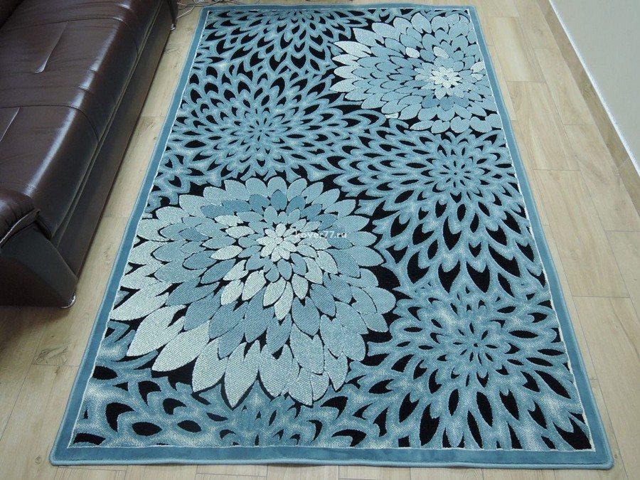 Blue Flower Limited Edition Rug -  Chussin | Home Decor Easily