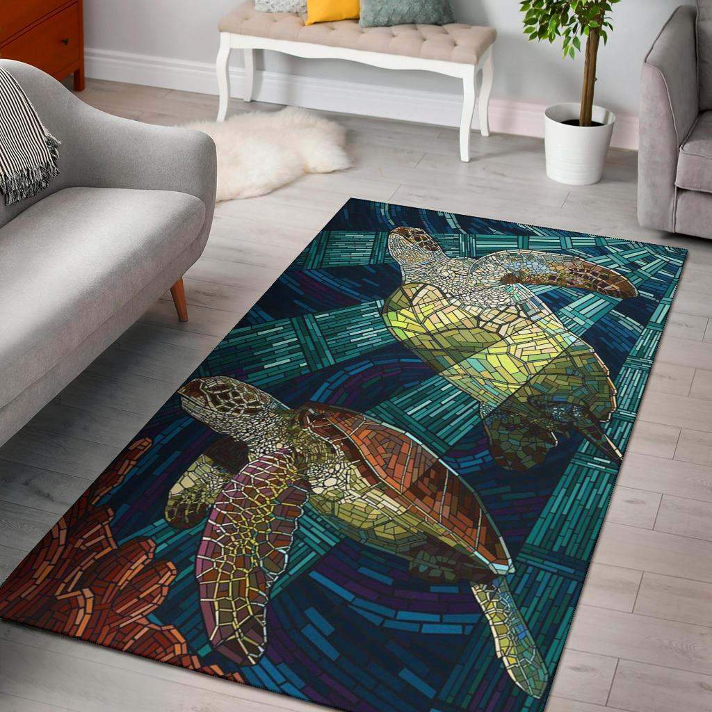 Blue Sea Treasure Limited Edition Rug -  Chussin | Home Decor Easily
