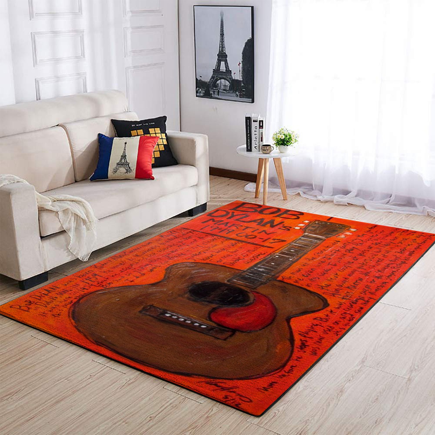 Bob Dylan Limited Edition Rug -  Chussin | Home Decor Easily