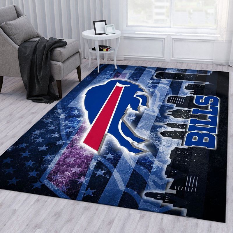 Buffalo Bills Banner Nfl 40 Area Rug And | Home Decor Easily