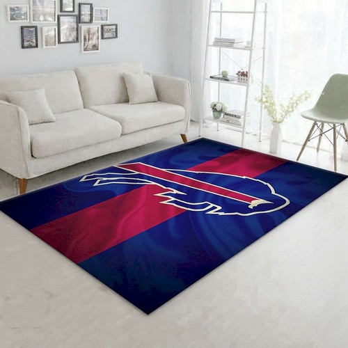 Buffalo Bills Logo Nationa Nfl Rug De Chussin | Home Decor Easily