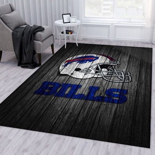Buffalo Bills Nfl Logo Area Rug For Gift Rug Us Chussin | Home Decor Easily