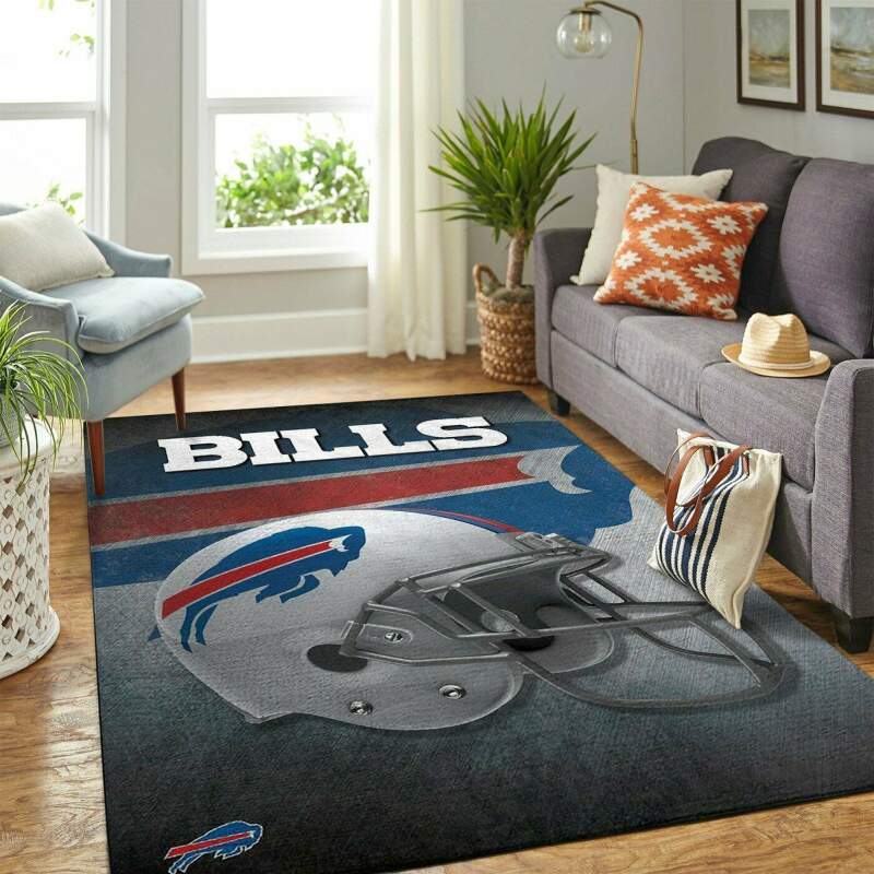 Buffalo Bills Nfl Decorative Floor Rug - Chussin | Home Decor Easily