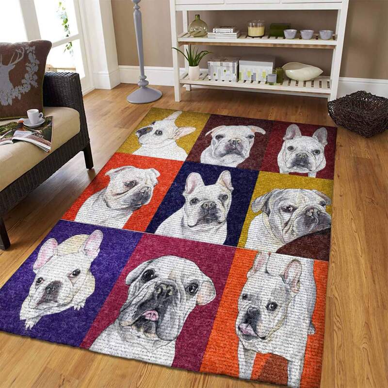 Bull Dog Limited Edition Rug -  Chussin | Home Decor Easily