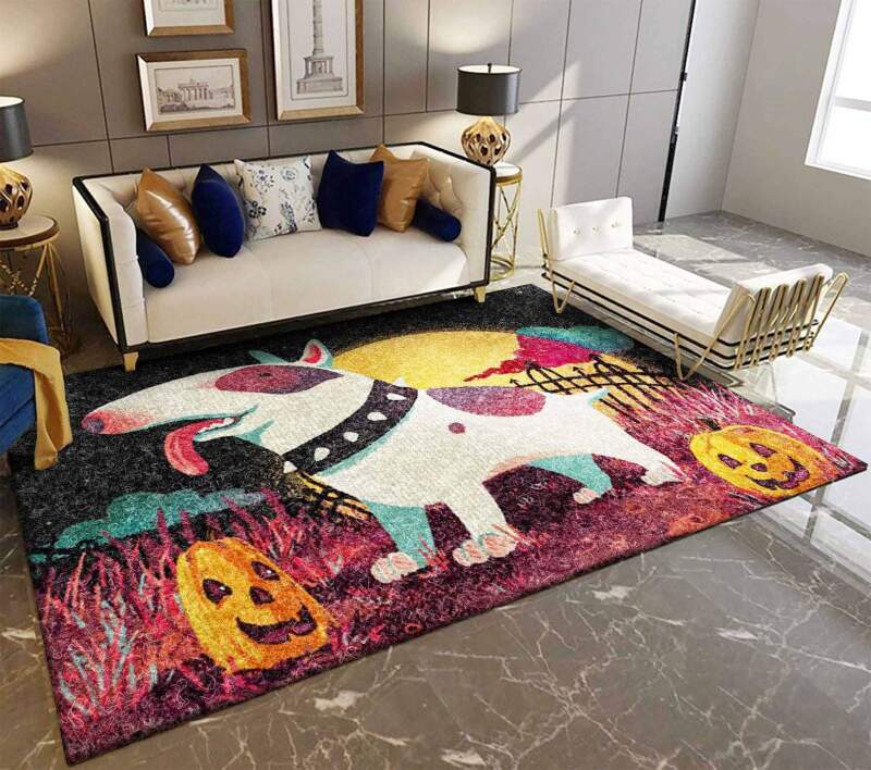 Bull Terrier Limited Edition Rug - Chussin | Home Decor Easily