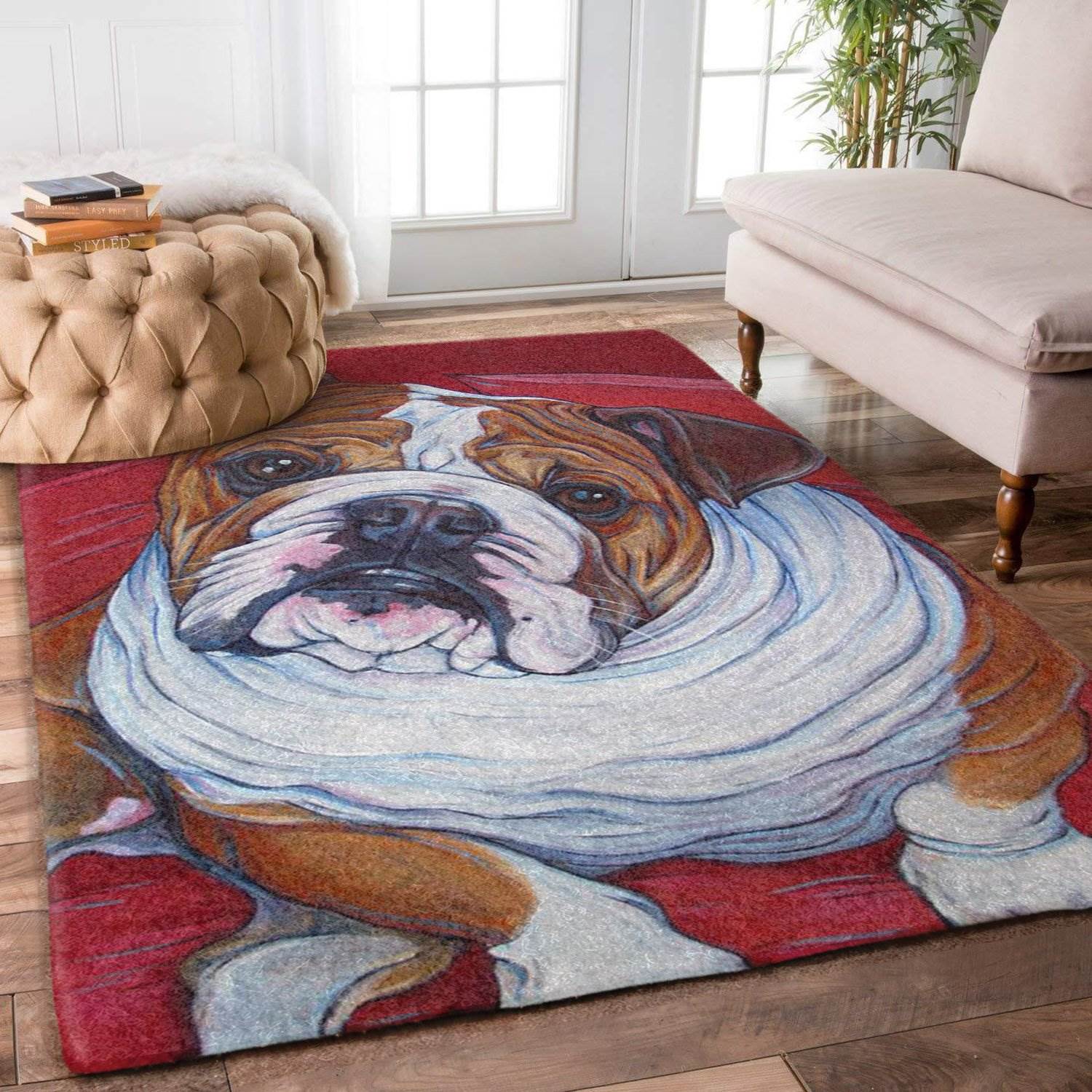 Bulldog Limited Edition Rug -  Chussin | Home Decor Easily