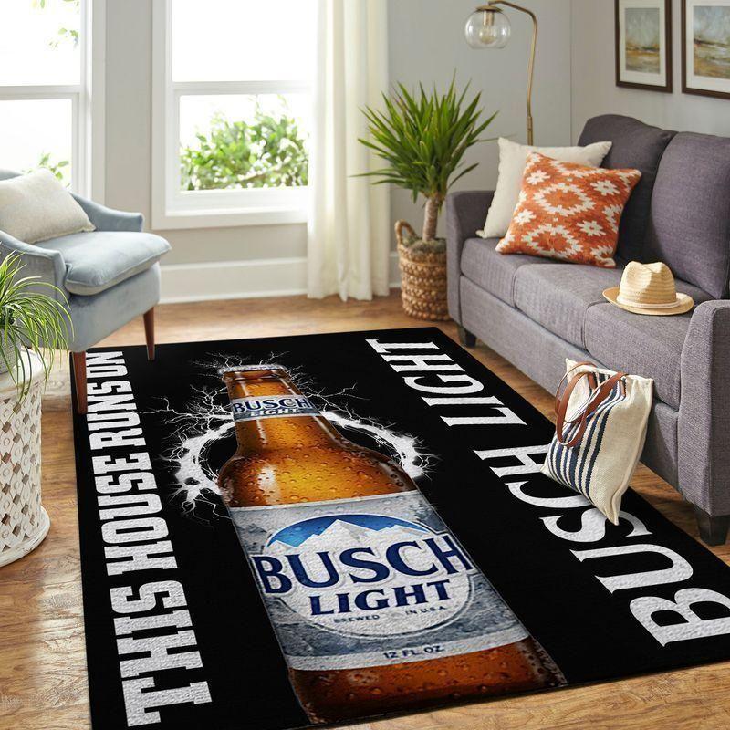 Busch Light Area Rug This House Runs On Ofd 20030918 Area Chussin | Home Decor Easily