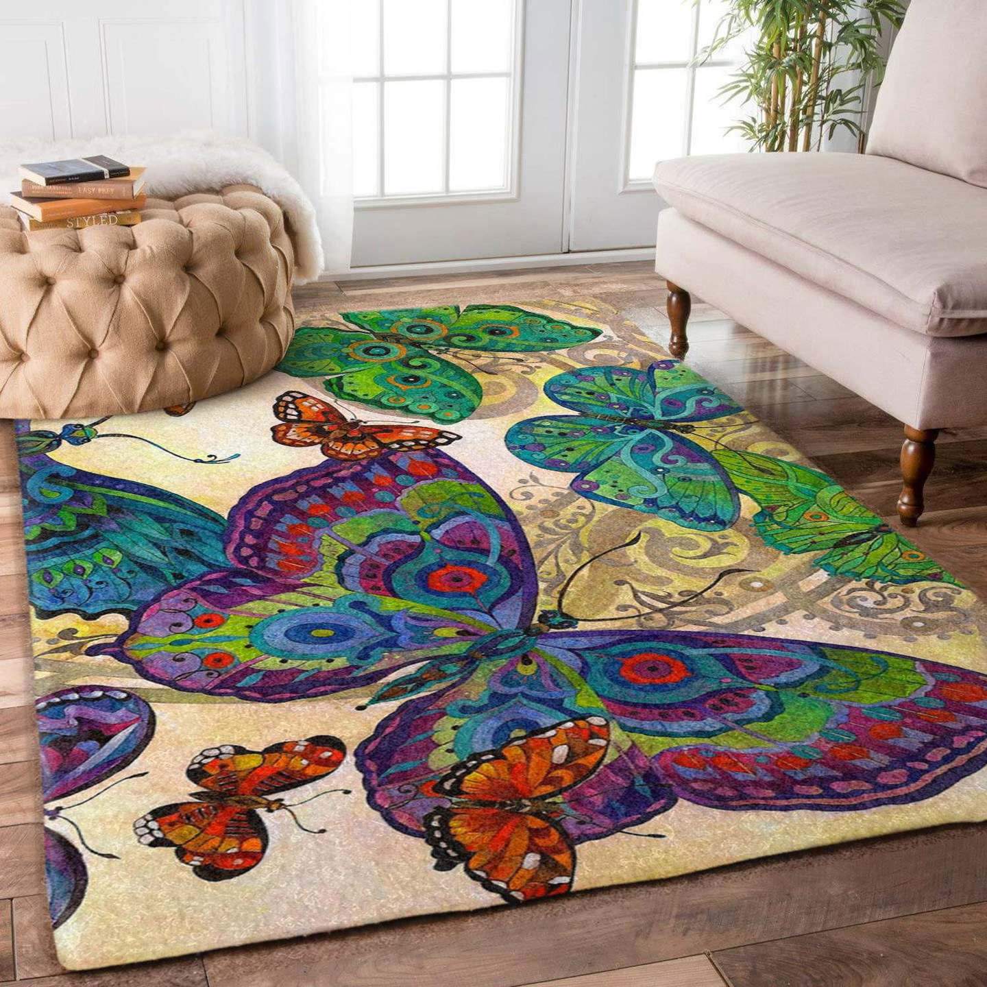 Butterfly Limited Edition Rug -  Chussin | Home Decor Easily