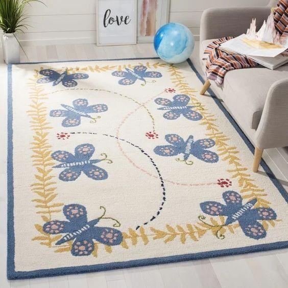 Butterfly Limited Edition Rug -  Chussin | Home Decor Easily