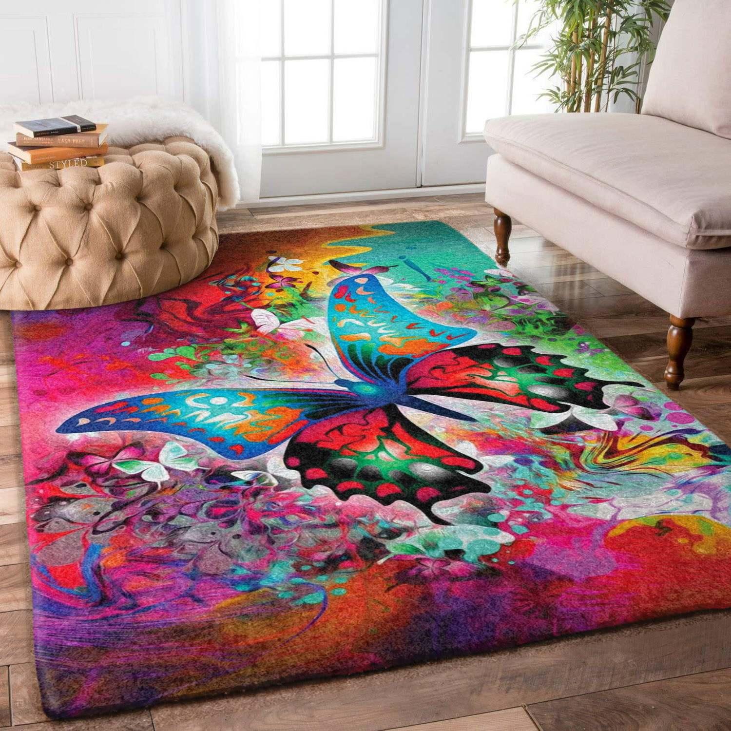 Butterfly Rug -  Chussin | Home Decor Easily