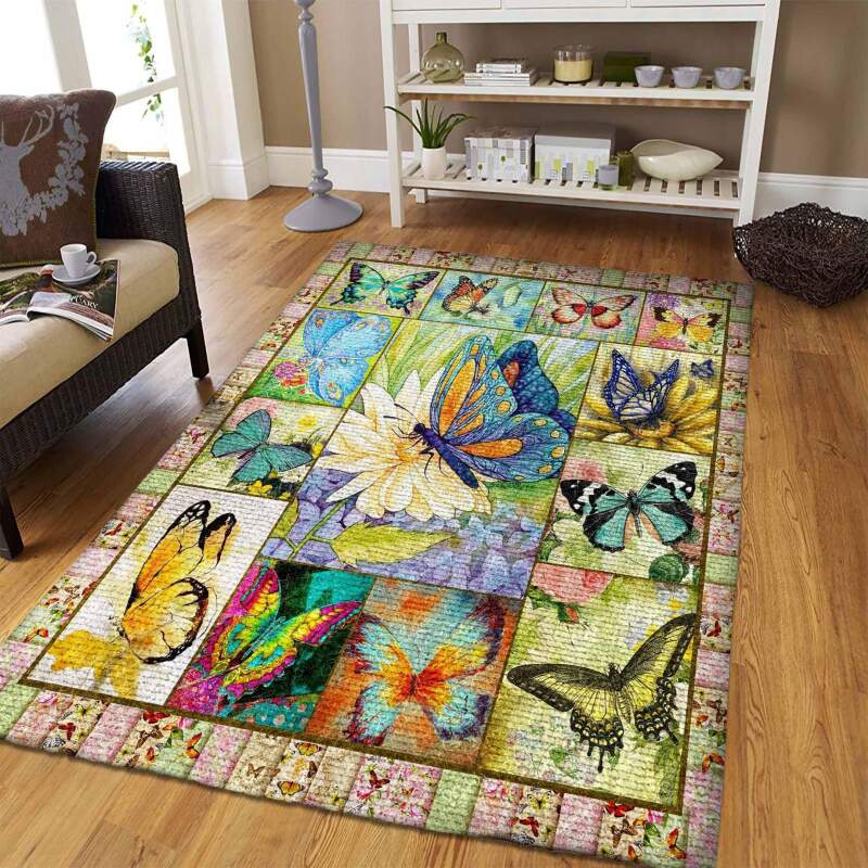 Butterfly Rug -  Chussin | Home Decor Easily
