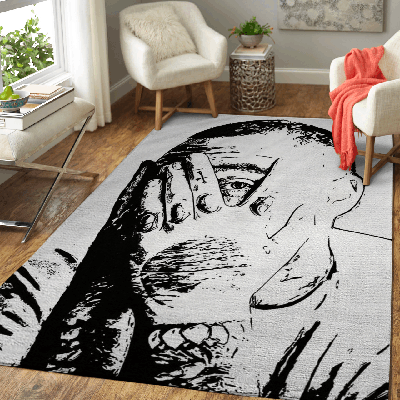 Bw Iconic Mac Miller Bwg Music Art Art For Fans Area  Chussin | Home Decor Easily