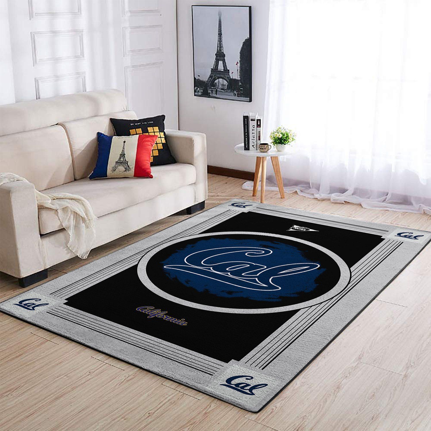 California Golden Bears Ncaa Area Rugs Team Logo Chussin | Home Decor Easily