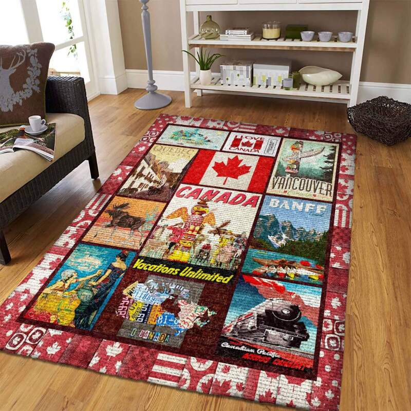 Canada Limited Edition Rug -  Chussin | Home Decor Easily
