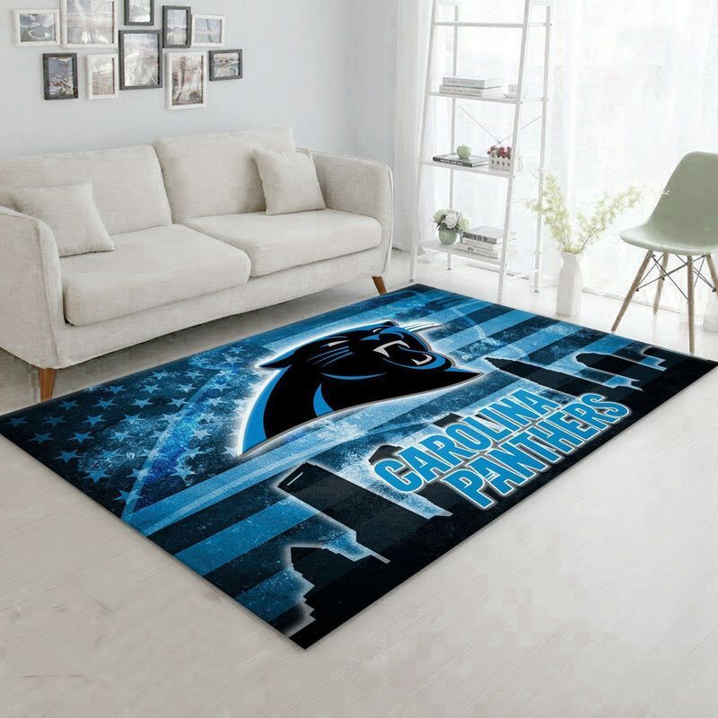 Carolina Panthers Nfl Football 40 Area Rug And Chussin | Home Decor Easily