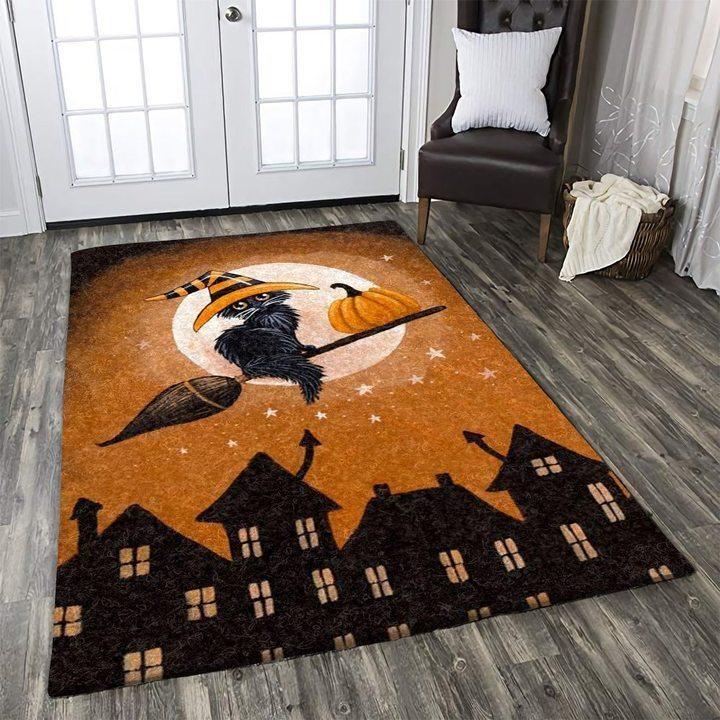 Cat Halloween Limited Edition Rug -  Chussin | Home Decor Easily