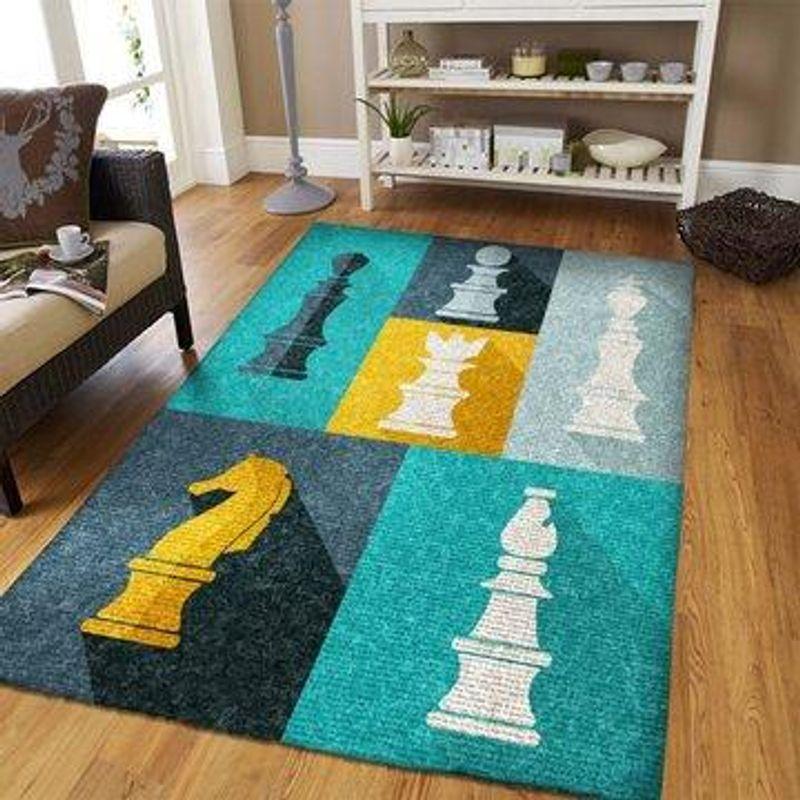 Chess Rectangle Limited Edition Rug -  Chussin | Home Decor Easily
