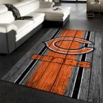 Chicago Bears Nfl Team Logo Wooden Style Style Nice Gift Re Chussin | Home Decor Easily