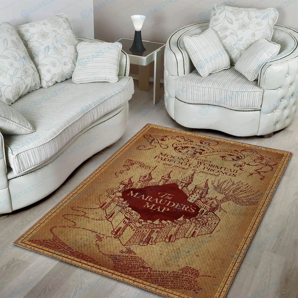 Christmas Gift The Marauder's Map Area Limited Edition Rug -  Chussin | Home Decor Easily