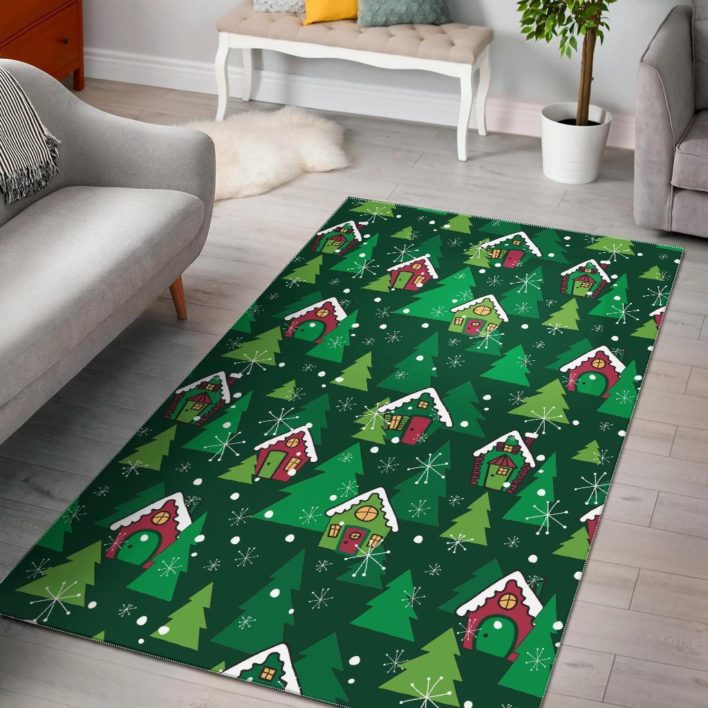 Christmas Tree Pattern Print Area Limited Edition Rug -  Chussin | Home Decor Easily