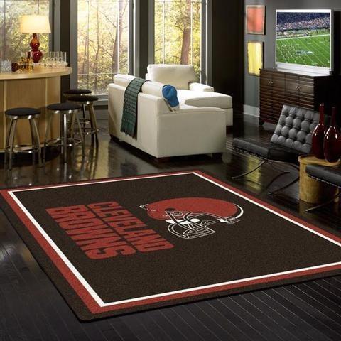 Cleveland Browns Limited Edition Rug - Chussin | Home Decor Easily