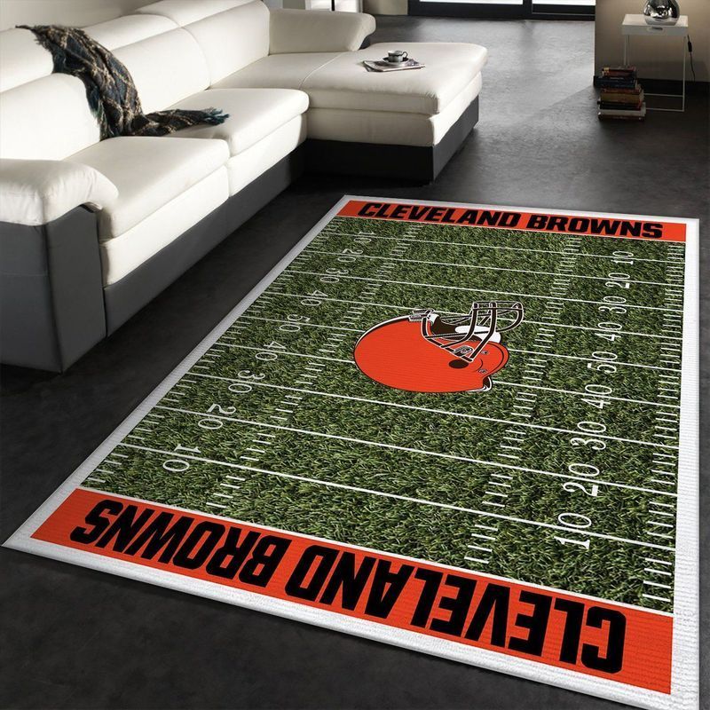 Cleveland Browns Nfl 3 Area Rug And Chussin | Home Decor Easily