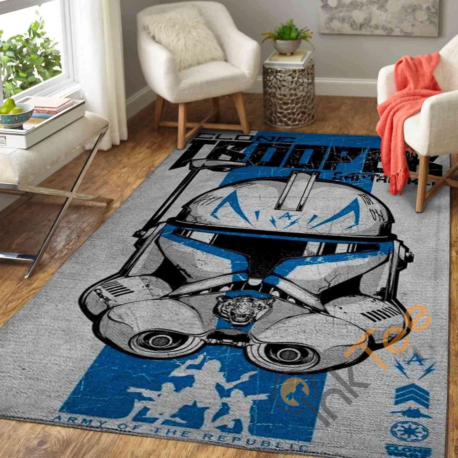 Clone Trooper Area Rug -  Chussin | Home Decor Easily