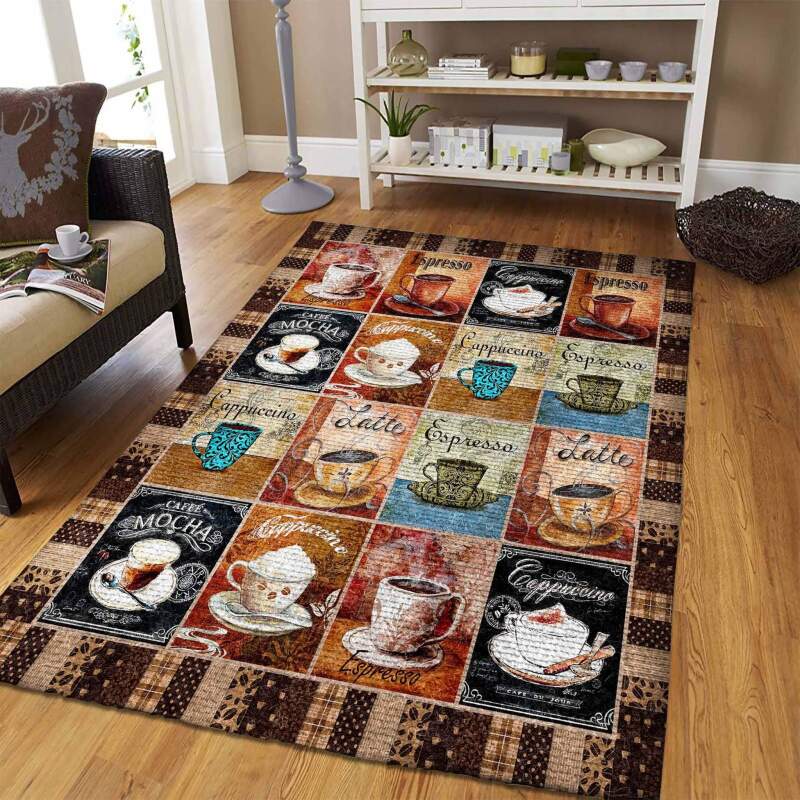 Coffee Limited Edition Rug -  Chussin | Home Decor Easily