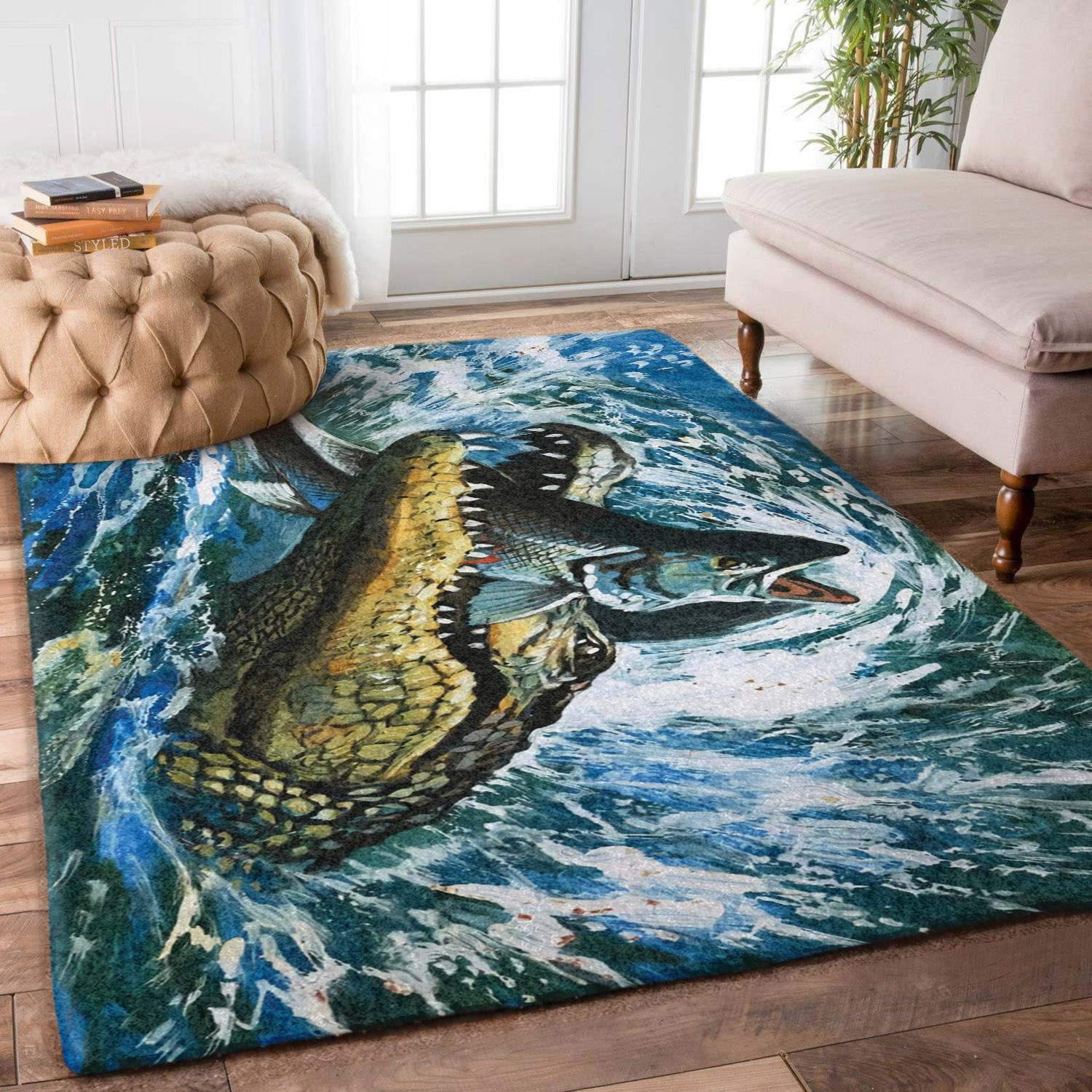 Crocodile Limited Edition Rug -  Chussin | Home Decor Easily