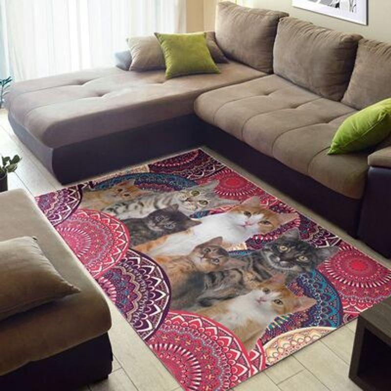 Cute Cats Rectangle Limited Edition Rug - Chussin | Home Decor Easily