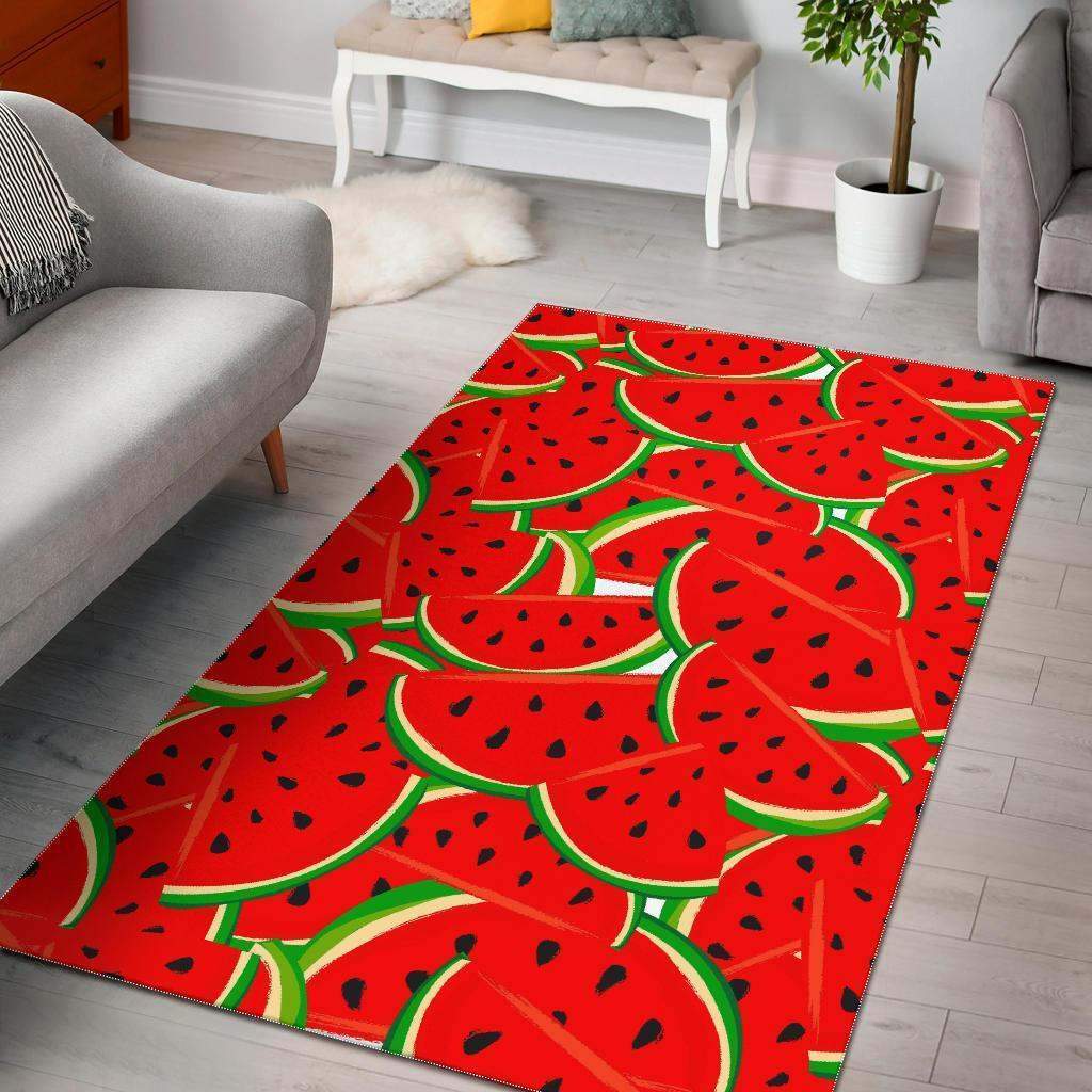 Cute Watermelon Pieces Limited Edition Rug - Chussin | Home Decor Easily
