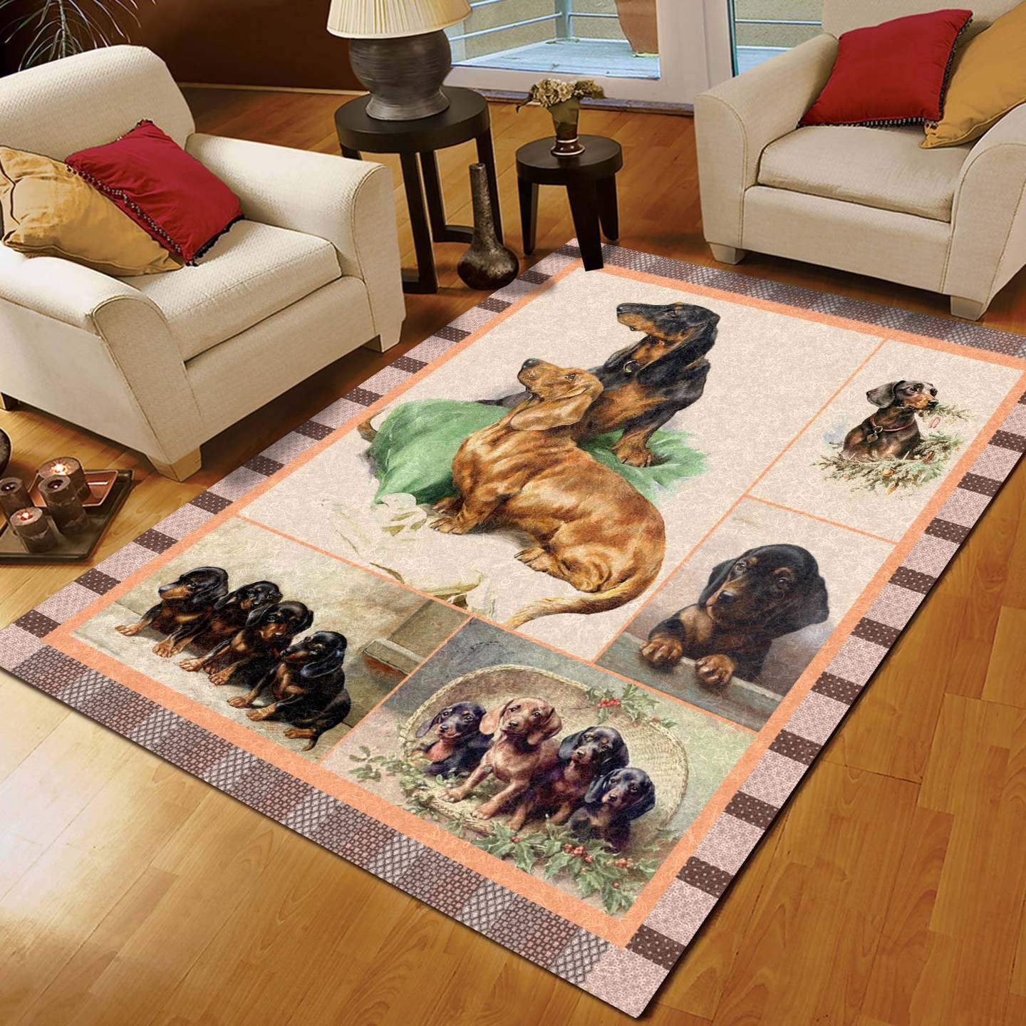 Dachshund Dog Limited Edition Rug - Chussin | Home Decor Easily