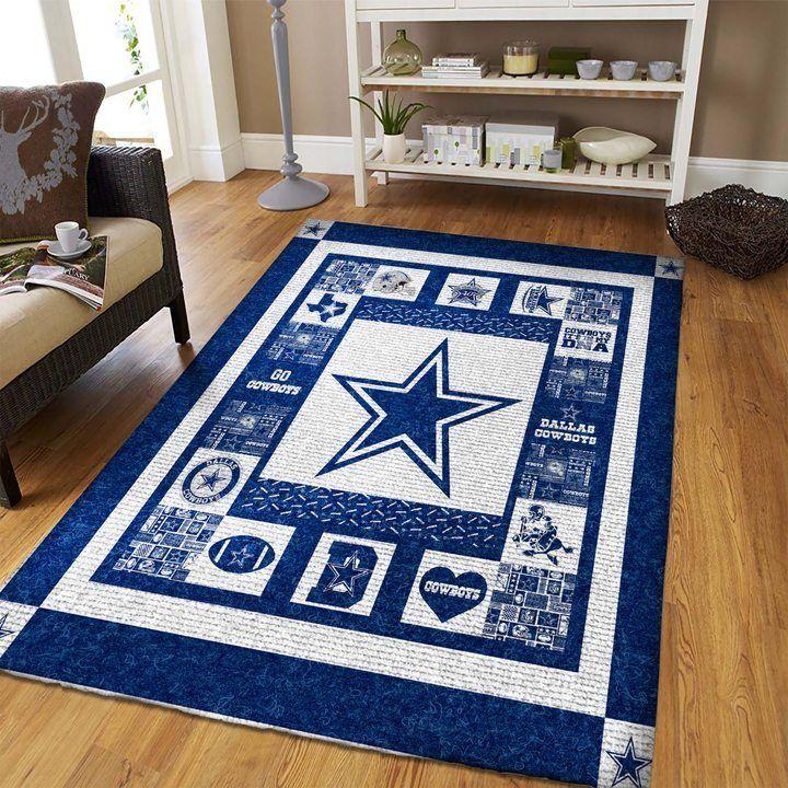 Dallas Cowboys Area Limited Edition Rug -  Chussin | Home Decor Easily