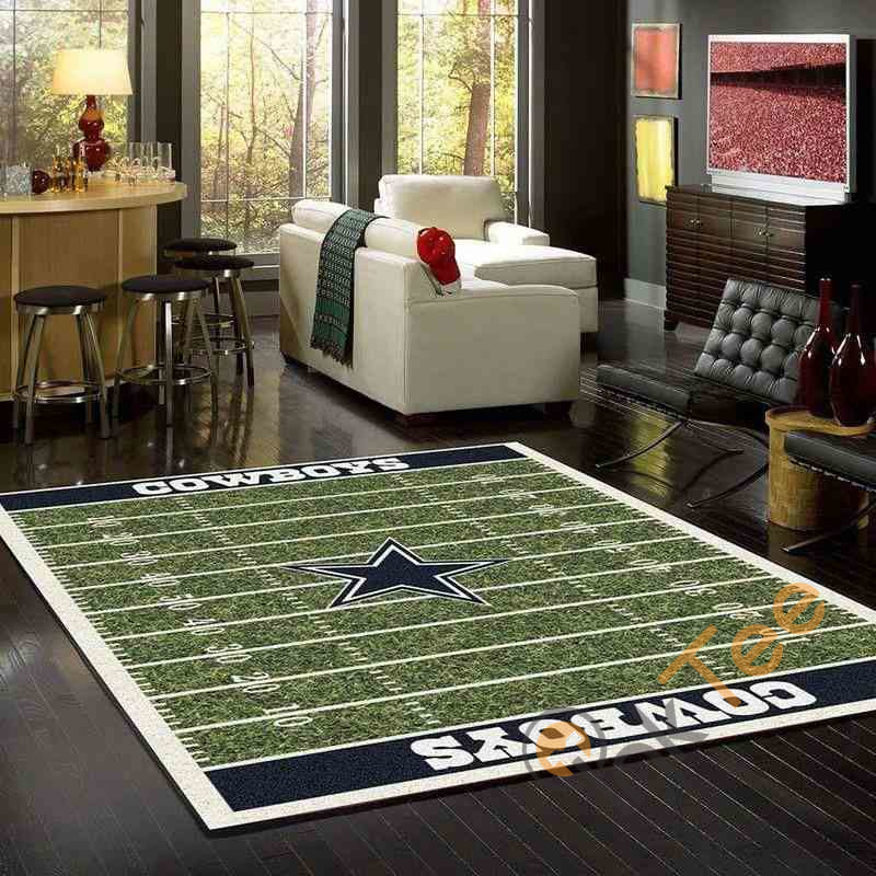 Dallas Cowboys Home Field Area Rug - Chussin | Home Decor Easily