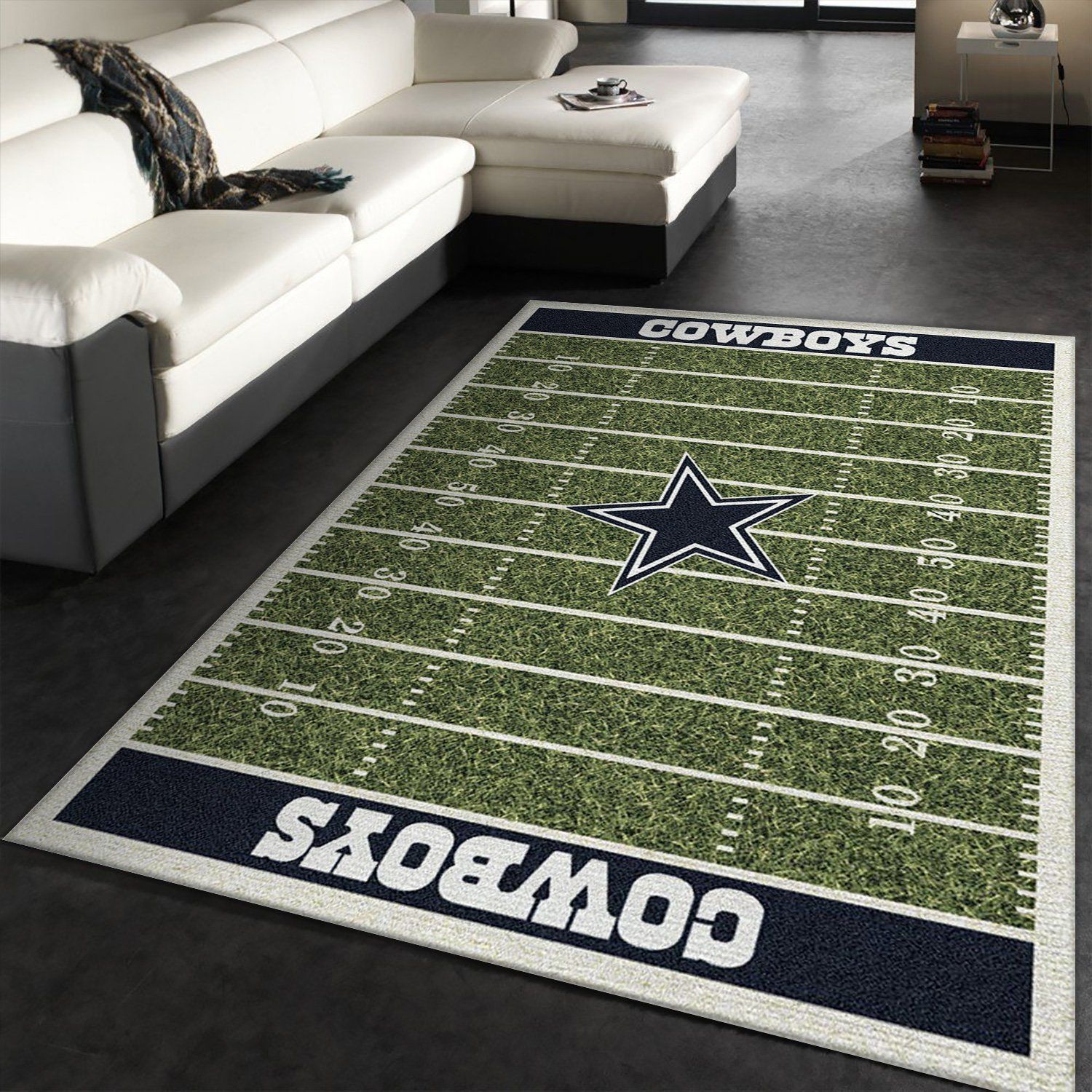 Dallas Cowboys NFL Football Rug – Custom Size And Printing - Chussin | Home Decor Easily