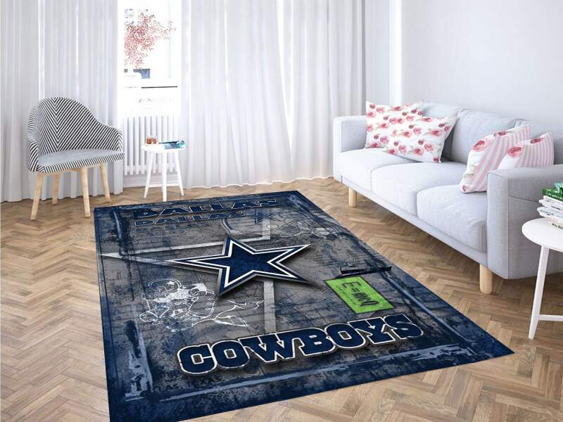 Dallas Cowboys Wallpaper Carpet Rug -  Chussin | Home Decor Easily