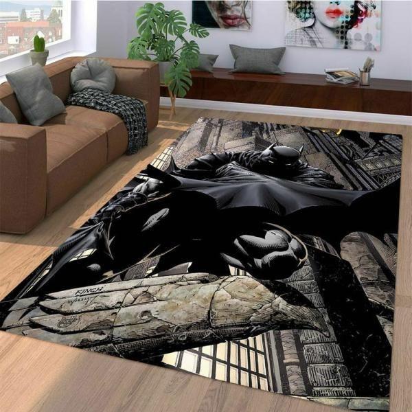 Dc Superhero Batman Area Rug - Chussin | Home Decor Easily